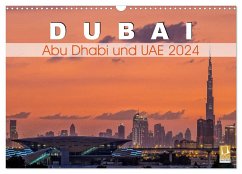 Dubai, Abu Dhabi und UAE 2024 (Wandkalender 2024 DIN A3 quer), CALVENDO Monatskalender