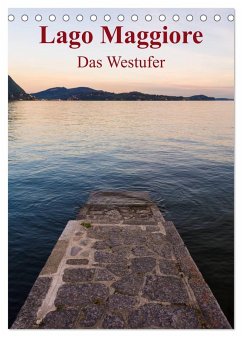 Lago Maggiore - Das Westufer (Tischkalender 2024 DIN A5 hoch), CALVENDO Monatskalender