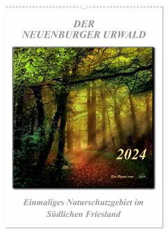 Der Neuenburger Urwald (Wandkalender 2024 DIN A2 hoch), CALVENDO Monatskalender - Roder, Peter