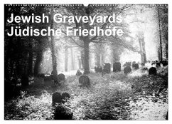 Jewish Gravyards / Jüdische Friedhöfe (Wandkalender 2024 DIN A2 quer), CALVENDO Monatskalender