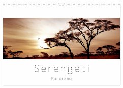 Serengeti Panorama (Wandkalender 2024 DIN A3 quer), CALVENDO Monatskalender
