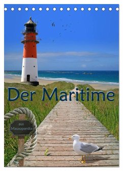 Der Maritime aus Mausopardia (Tischkalender 2024 DIN A5 hoch), CALVENDO Monatskalender