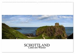 Schottland - Land am Wasser (Wandkalender 2024 DIN A2 quer), CALVENDO Monatskalender - Gronostay, Norbert