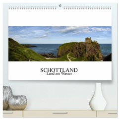 Schottland - Land am Wasser (hochwertiger Premium Wandkalender 2024 DIN A2 quer), Kunstdruck in Hochglanz