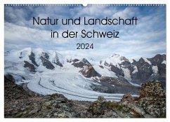 Natur und Landschaft in der Schweiz (Wandkalender 2024 DIN A2 quer), CALVENDO Monatskalender