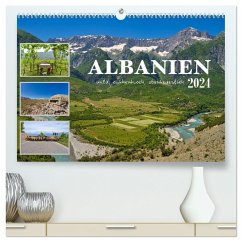 Albanien - wild, authentisch, abenteuerlich (hochwertiger Premium Wandkalender 2024 DIN A2 quer), Kunstdruck in Hochglanz