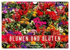 Blumen und Blüten (Wandkalender 2024 DIN A4 quer), CALVENDO Monatskalender