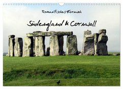 Romantisches Fernweh - Südengland & Cornwall 2024 (Wandkalender 2024 DIN A3 quer), CALVENDO Monatskalender - Calvendo