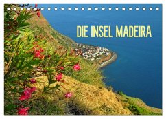 Die Insel Madeira (Tischkalender 2024 DIN A5 quer), CALVENDO Monatskalender