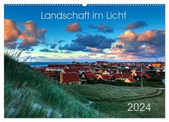 Landschaft im Licht (Wandkalender 2024 DIN A2 quer), CALVENDO Monatskalender