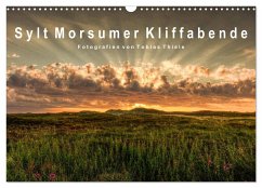 Sylt Morsumer Kliffabende Fotografien von Tobias Thiele (Wandkalender 2024 DIN A3 quer), CALVENDO Monatskalender