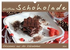 Schokolade - aus der Kakaobohne (Wandkalender 2024 DIN A3 quer), CALVENDO Monatskalender