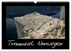 Traumziel Norwegen (Wandkalender 2024 DIN A3 quer), CALVENDO Monatskalender - Huss, Jan