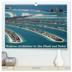 Moderne Architektur in Abu Dhabi und Dubai (hochwertiger Premium Wandkalender 2024 DIN A2 quer), Kunstdruck in Hochglanz