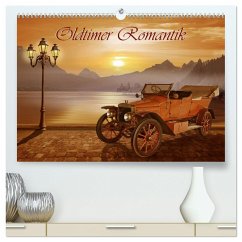 Oldtimer Romantik (hochwertiger Premium Wandkalender 2024 DIN A2 quer), Kunstdruck in Hochglanz