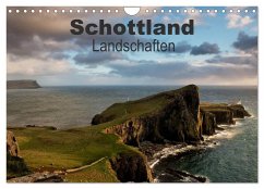 Schottland Landschaften (Wandkalender 2024 DIN A4 quer), CALVENDO Monatskalender - Gerken, Klaus