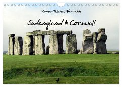 Romantisches Fernweh - Südengland & Cornwall 2024 (Wandkalender 2024 DIN A4 quer), CALVENDO Monatskalender
