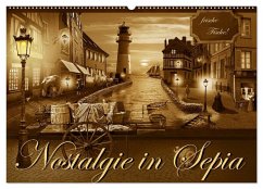 Nostalgie in Sepia (Wandkalender 2024 DIN A2 quer), CALVENDO Monatskalender