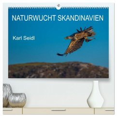Naturwucht Skandinavien (hochwertiger Premium Wandkalender 2024 DIN A2 quer), Kunstdruck in Hochglanz - Seidl, Karl