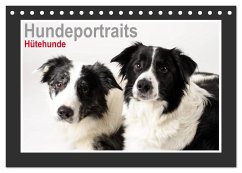 Hundeportraits - Hütehunde (Tischkalender 2024 DIN A5 quer), CALVENDO Monatskalender