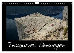 Traumziel Norwegen (Wandkalender 2024 DIN A4 quer), CALVENDO Monatskalender