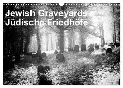 Jewish Gravyards / Jüdische Friedhöfe (Wandkalender 2024 DIN A3 quer), CALVENDO Monatskalender