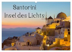 Insel des Lichts - Santorini (Wandkalender 2024 DIN A2 quer), CALVENDO Monatskalender