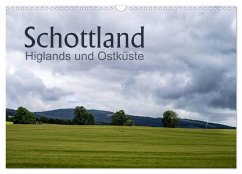 Schottland Highlands und Ostküste (Wandkalender 2024 DIN A3 quer), CALVENDO Monatskalender