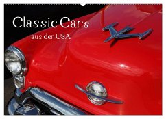 Classic Cars aus den USA (Wandkalender 2024 DIN A2 quer), CALVENDO Monatskalender - Calvendo