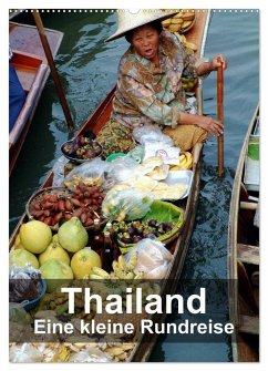 Thailand - Eine kleine Rundreise (Wandkalender 2024 DIN A2 hoch), CALVENDO Monatskalender