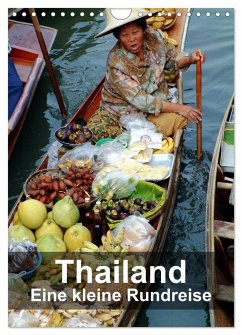 Thailand - Eine kleine Rundreise (Wandkalender 2024 DIN A4 hoch), CALVENDO Monatskalender