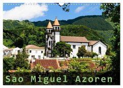 Sao Miguel Azoren (Wandkalender 2024 DIN A3 quer), CALVENDO Monatskalender