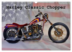 Harley Classic Chopper (Wandkalender 2024 DIN A3 quer), CALVENDO Monatskalender