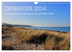 Ostseeküste 2024 (Wandkalender 2024 DIN A4 quer), CALVENDO Monatskalender