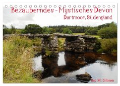 Bezauberndes - Mystisches Devon Dartmoor, Südengland (Tischkalender 2024 DIN A5 quer), CALVENDO Monatskalender - Gibson, Ilse M.