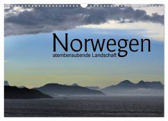 Norwegen atemberaubende Landschaft (Wandkalender 2024 DIN A3 quer), CALVENDO Monatskalender