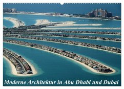 Moderne Architektur in Abu Dhabi und Dubai (Wandkalender 2024 DIN A2 quer), CALVENDO Monatskalender