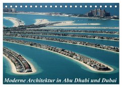 Moderne Architektur in Abu Dhabi und Dubai (Tischkalender 2024 DIN A5 quer), CALVENDO Monatskalender