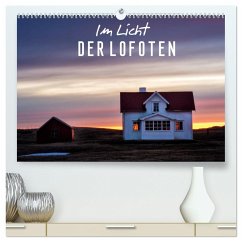 Im Licht der Lofoten (hochwertiger Premium Wandkalender 2024 DIN A2 quer), Kunstdruck in Hochglanz