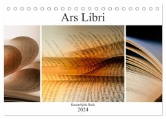 Ars Libri - Kunstwerk Buch (Tischkalender 2024 DIN A5 quer), CALVENDO Monatskalender