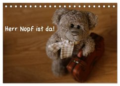 Herr Nopf ist da! (Tischkalender 2024 DIN A5 quer), CALVENDO Monatskalender - Kanthak, Michaela