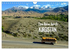 Eine Reise durch Kirgistan (Wandkalender 2024 DIN A4 quer), CALVENDO Monatskalender