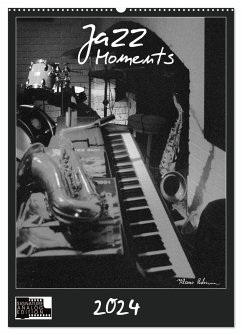 Jazz Moments (Wandkalender 2024 DIN A2 hoch), CALVENDO Monatskalender - Rohwer, Klaus