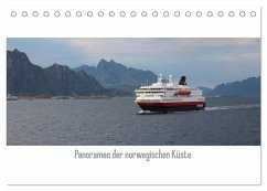 Panoramen der norwegischen Küste (Tischkalender 2024 DIN A5 quer), CALVENDO Monatskalender