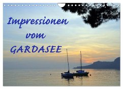Impressionen vom Gardasee (Wandkalender 2024 DIN A4 quer), CALVENDO Monatskalender