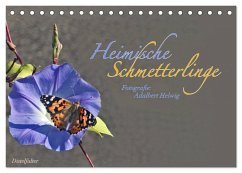 Heimische Schmetterlinge (Tischkalender 2024 DIN A5 quer), CALVENDO Monatskalender