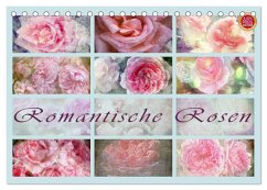 Cover Romantische Rosen (Tischkalender 2024 DIN A5 quer), CALVENDO Monatskalender