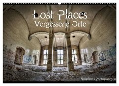 Lost Places, Vergessene Orte (Wandkalender 2024 DIN A2 quer), CALVENDO Monatskalender