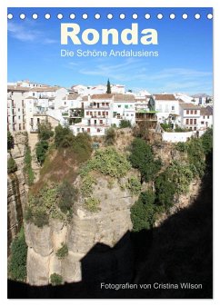 Ronda, die Schöne Andalusiens (Tischkalender 2024 DIN A5 hoch), CALVENDO Monatskalender