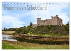 Traumreisen Schottland (Tischkalender 2024 DIN A5 quer), CALVENDO Monatskalender